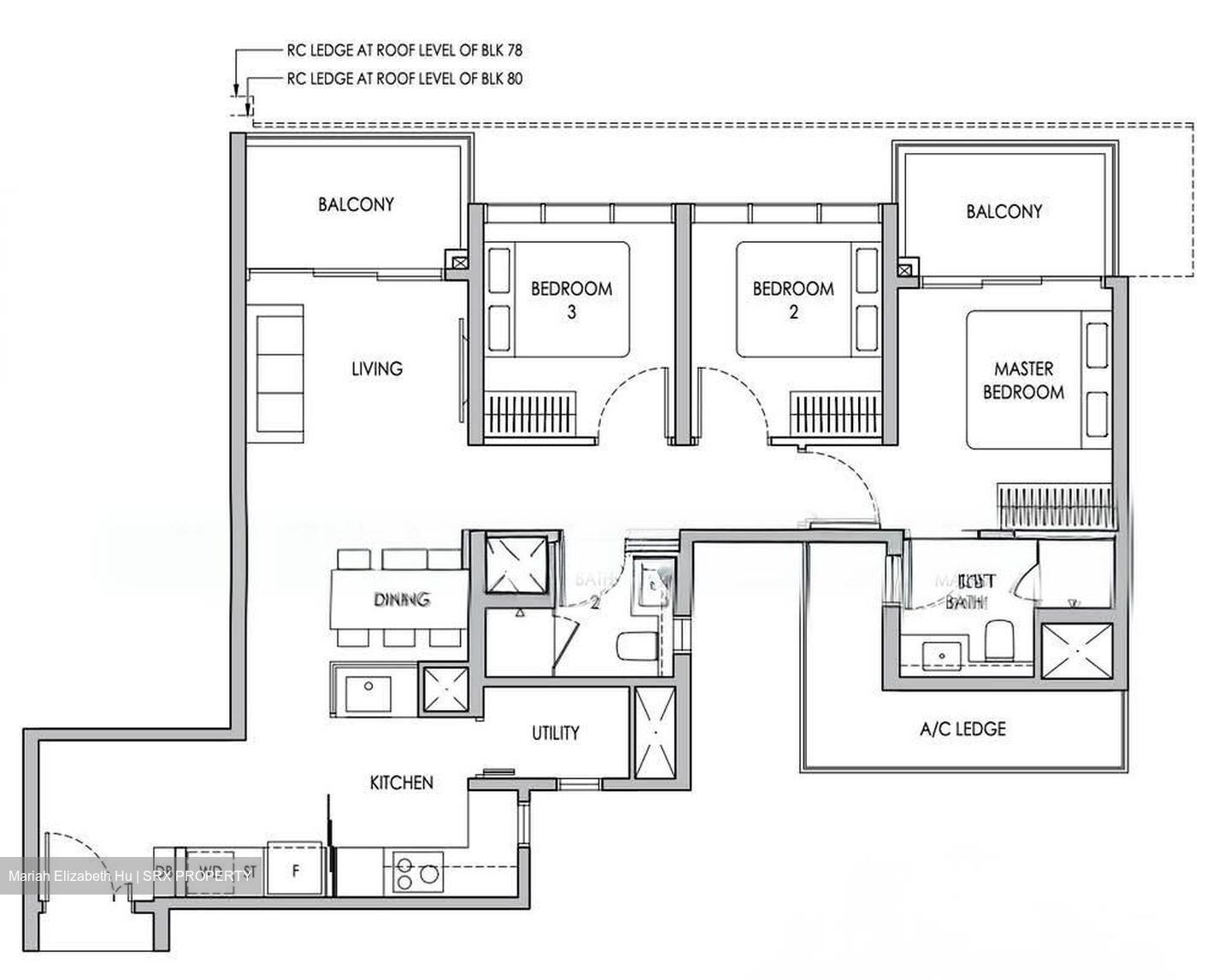 Sengkang Grand Residences (D19), Apartment #553474441